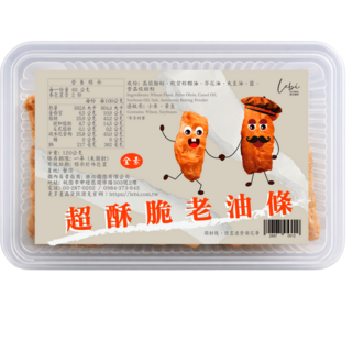 Lebi 樂比國際 超酥脆老油條, 120g, 1個