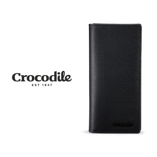 Crocodile鱷魚皮件 真皮長夾 男士17卡拉鍊長夾 維也納Wien2.0系列
