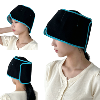 얼굴 열감 내리기 눈 머리 열 냉감 쿨 아이스 냉 찜질 팩 얼음 띠 쿨링 헤드 밴드, 1개