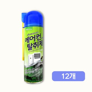 산도깨비 에어컨 히터 탈취제 300ml, 12개