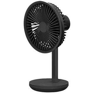 素樂台式風扇 | 靜音廣角送風 三段風速可選 無線使用 輕巧便攜 多色可選, 台式風扇-黑F5