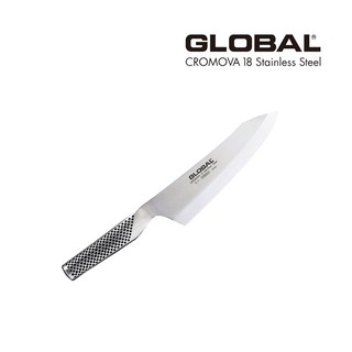 글로벌나이프 G-7/R 오리엔탈 데바칼 18cm, 실버, 1개