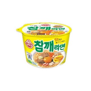 오뚜기 참깨라면 용기 12개입컵라면, 12개