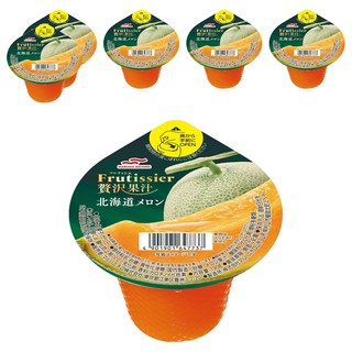 MARUHA NICHIRO Fruitsier 奢華果汁北海道哈密瓜果凍, 190g, 6個