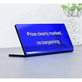 소셜 미디어 사인 인스타그램 웹 사이트 플렉시 유리 광고판 아크릴 간판 플레이트 인쇄, 5. Cool Blue, 1개