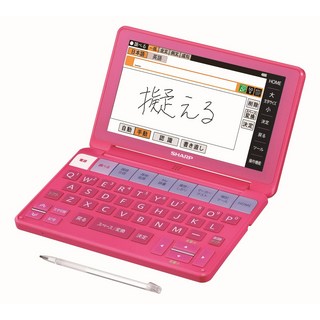 샤프 컬러 전자 사전 Brain 고등학생 모델 핑크계 PW-SH1-P