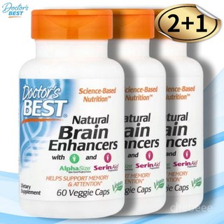 닥터스베스트 브레인 인핸서 포스파티딜세린 60캡슐 3병, 3개