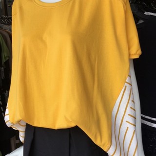 時尚設計短袖上衣 one size