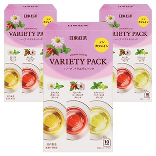 日東紅茶 Aroma House花草茶綜合茶包, 3盒, 10入