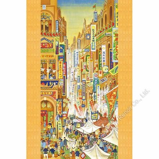 雷諾瓦拼圖文化坊 郭雪湖 南街殷賑 拼圖, 1個, 1008