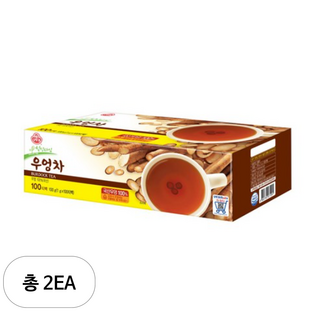 오뚜기 우엉차, 100개입, 2개, 1g