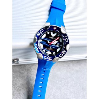 CITIZEN 日本星辰 PROMASTER 殺人鯨200米光動能潛水錶 BN0238-02L 公司貨 通路限定款 虎鯨
