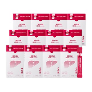 메타리버 LD100 레몬밤단델리온 액상 간건강 지방간영양제, 12박스, 30회분