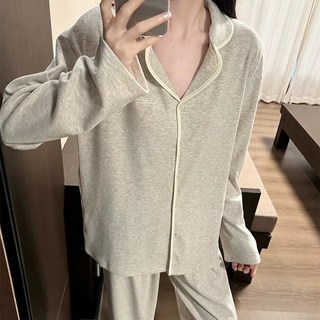 헤디야 겨울 피치기모 카라 잠옷 상하세트