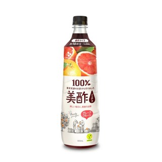 CJ 美醋飲 900ml 石榴/白葡萄/西柚風味 飲用醋, 1個, 葡萄柚美醋飲900ml26.10.15
