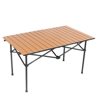 露營推車配件 加高蛋捲桌 推車桌板 攤位架 夜市攤車 擺攤桌, 木紋色, 1個