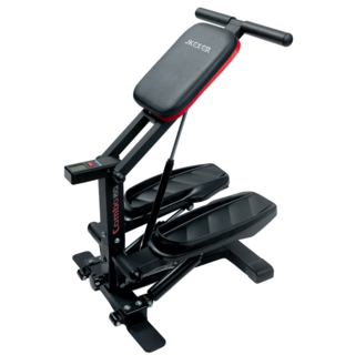 JKEXER 三合一輕動力深蹲機 扶手型踏步機 上臂肌力訓練器 家用健身器材, 黑色, Combo 50