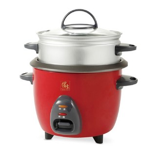 鍋寶多功能電子鍋，蒸煮燉滷一鍋搞定，小家庭首選，不沾內鍋好清洗, 紅, RCO-3000