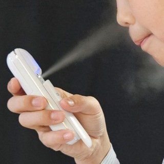 휴대용 코가습기 비염 코건조 안개분사 코막힘 스프레이 비강 코 건조 케어 무선 미스트 보습기, 1개