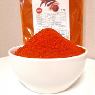 [보통맛 고운굵기] 65년전통 국내산 햇 고춧가루 국산 고추가루 고추장용 HACCP 인증, 1개, 1kg