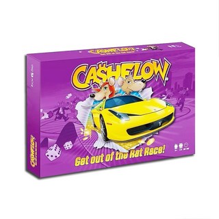 現金流桌面遊戲：富爸爸窮爸爸老鼠賽跑派對遊戲，輕鬆學習理財，擺脫老鼠賽跑，實現財務自由, 1個