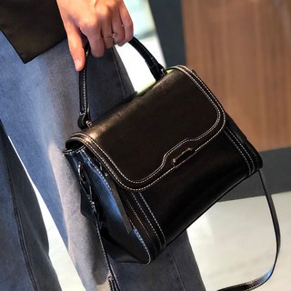 여성 가죽 멀티 스트랩 데일리 토트백 & 크로스백