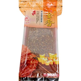 黃金香肉乾 黑芝麻杏仁豬肉紙(大) - 香脆薄片，芝麻杏仁，台灣零食, 190g, 1個