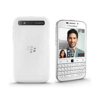 정품 블랙베리 Q20 클래식 4G LTE 스마트폰 공기계 잠금해제, White