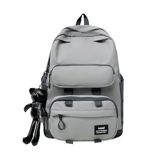 【現貨.快速出貨】雨朵防水包 59016 大學生後背包, 59016灰