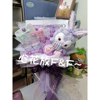 心花放K&F 史黛拉文具花束 情人節花束/畢業花束/生日花束/各式花束, 1個