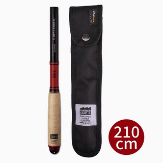 台灣出貨 免運【Farmer Camp】手竿 小物釣 小物釣竿 微物釣 溪流竿 蝦竿 溪釣竿 手釣竿 迷你釣竿 釣竿, FC小物竿-波多爾紅210cm(13節)