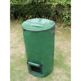 퇴비통 낙엽 쓰레기 비료 보관 밀폐 텃밭 거름 보관함, 1개