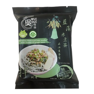 藍藻米豆簽 麻油薑香醬 3包入, 3個