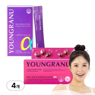 [장영란 다이어트] 영라뉴 파비플로라 알파CD 세트 (장용성 파비플로라 PRO + 알파CD 이지핏), 4박스, 14회분