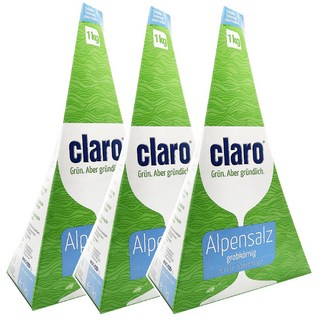 클라로 식기세척기 정제소금 1kg-3EA, 1kg, 3개