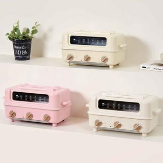 (단미) 오븐 멀티쿠커 그릴 접이식 양면그릴 DA-MEK03 ( 화이트 ), MEK03 (화이트)424104 39