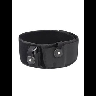 GEEKISTORE 전술 밸리 건 홀스터 숨겨진 캐리 웨이스트 밴드 권총 홀더 매거진 가방 포함 군사 육군 보이지 않는 허리띠, [01] 110cm, [01] Black Right Hand, 1개