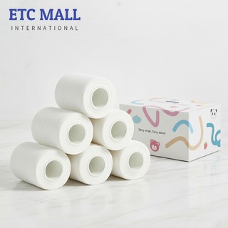 이티씨몰 자가점착 밴드 7.5cm 압박붕대 5+1 화이트, 6개