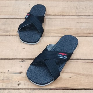 【APAUL 雅鉑】11601黑/灰 男女童交叉拖鞋，舒適耐磨，交叉設計，安全防滑，輕便透氣