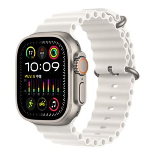 애플워치 호환 워터 실리콘 오션 밴드 스트랩 11 10 9 8 7 3 울트라1/2/3 SE1/2/3, 화이트, 1개