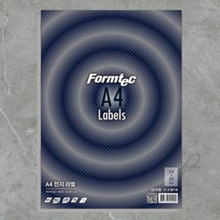 블루라운지 폼텍 분류표기용라벨 1칸 20매 인쇄용지, 20개, 1개, 화이트계열