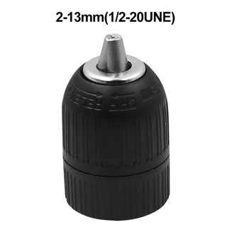 정확한 키리스 드릴 척 컨버터 스레드 퀵 체인지 어댑터 SDS-Plus 섕크 14 인치 육각 2-13mm 12 인치-20UNF 3 8-24UNF, 1개