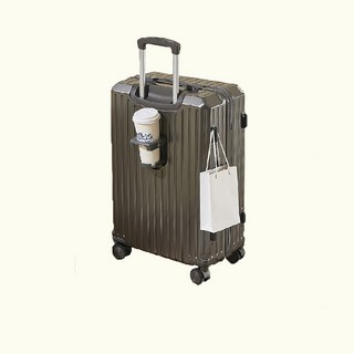 20吋行李箱 43x22x46cm 台灣BSMI認證 附杯架掛勾