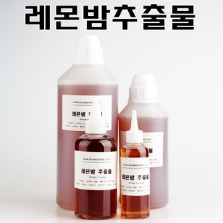 코리아씨밀락 레몬밤 추출물, 레몬밤 추출물 100ml, 1개