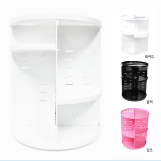 다용도 회전식 정리대, 1개, 핑크