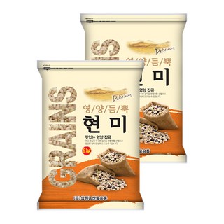 [삼원농산] 현미 10kg (5kg/2개) - 2025년산 햇 현미, 2개