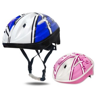 주트 유아 아동 어린이 스타 자전거 헬멧 킥보드 인라인 스케이트보드 보호장구, 스타 헬멧 핑크