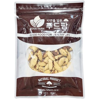 푸드팜 브라질너트 완태, 300g, 1개