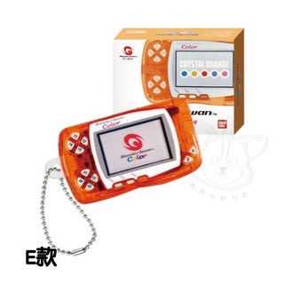 BANDAI WonderSwan Color電玩掌機模型吊飾 WS掌機 全5款, 1個, E款/橘色款1E740