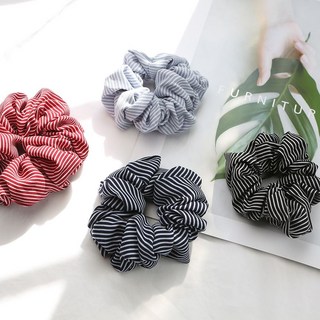 줄무늬 곱창머리끈/헤어슈슈 곱창밴드 헤어곱창 cac+04548hR